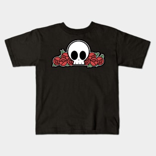 Skull Rose Kids T-Shirt